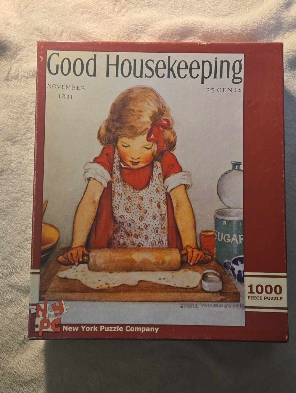New York Puzzle Company - Good Housekeeping Vintage Cover 1000 Piece Puzzle